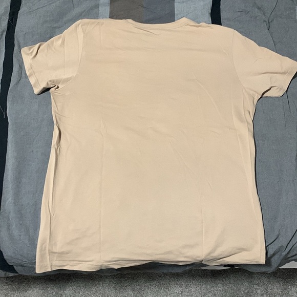 Tan Adidas tee with raised tribal pattern - Picture 3 of 3